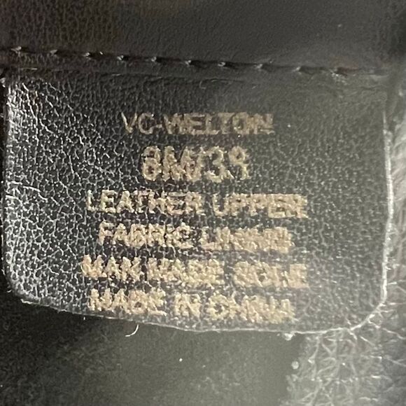 Vince Camuto Woman’s Welton Riding Mid Calf Side Zipper Leather Boots - Picture 7 of 13